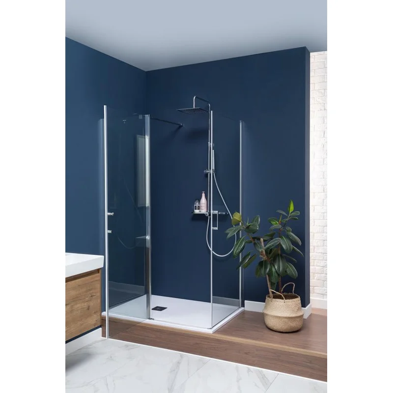 Душевая дверь Aquanet Cinetic AE12-N-80H190U-CT 800, прозрачное стекло