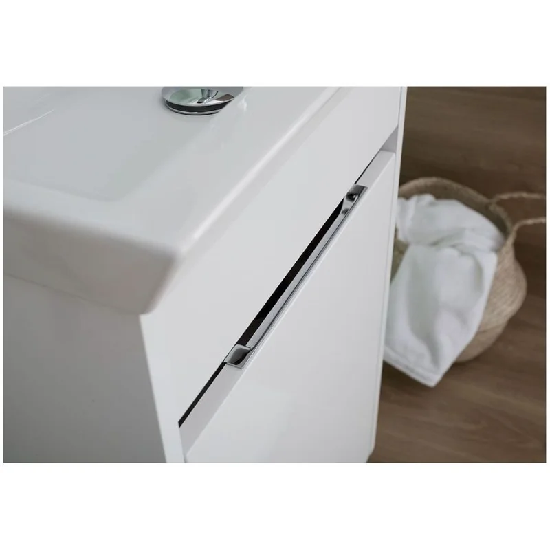 Тумба с раковиной Aquanet Дувр 45 белый