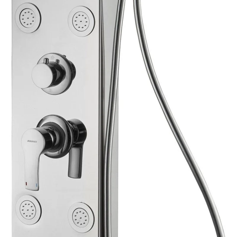 Душевая панель Galaxy Shine с гидромассажем и изливом