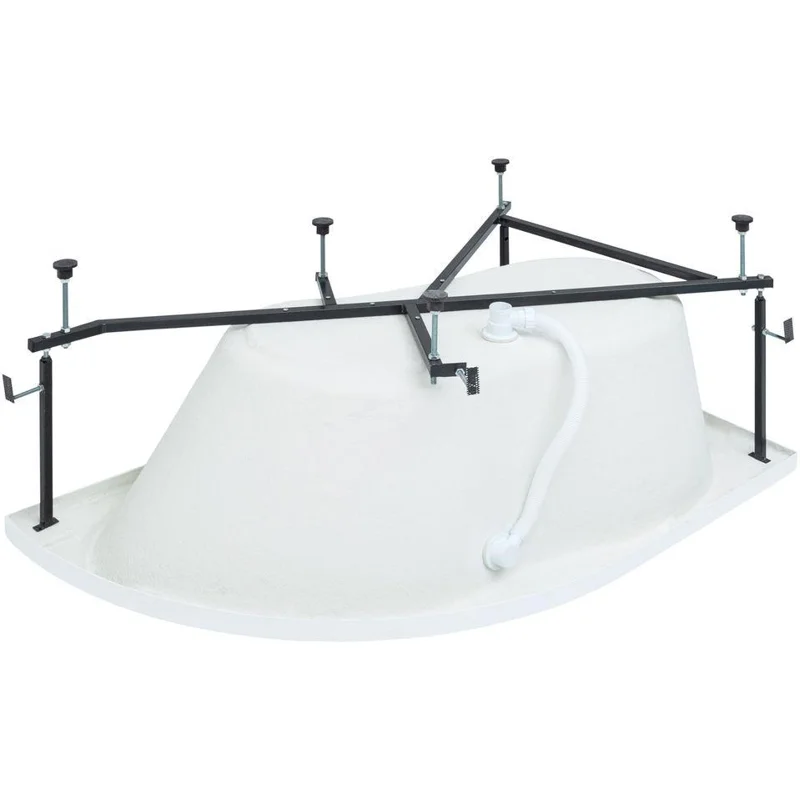 Акриловая ванна Aquanet Graciosa 150x90 R (с каркасом)