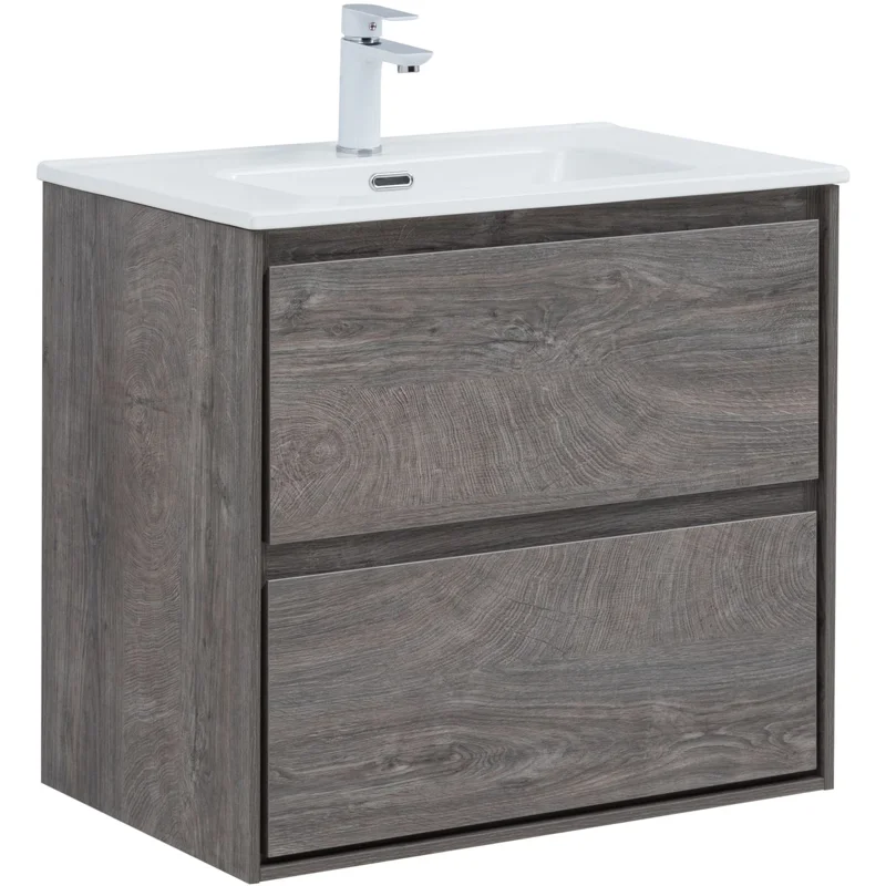 Тумба под раковину Aquanet Милан 70 дуб рошелье