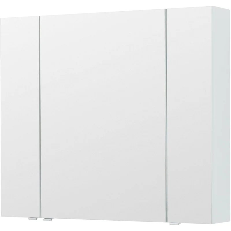 Зеркальный шкаф Aquanet Алвита New 100 Белый матовый