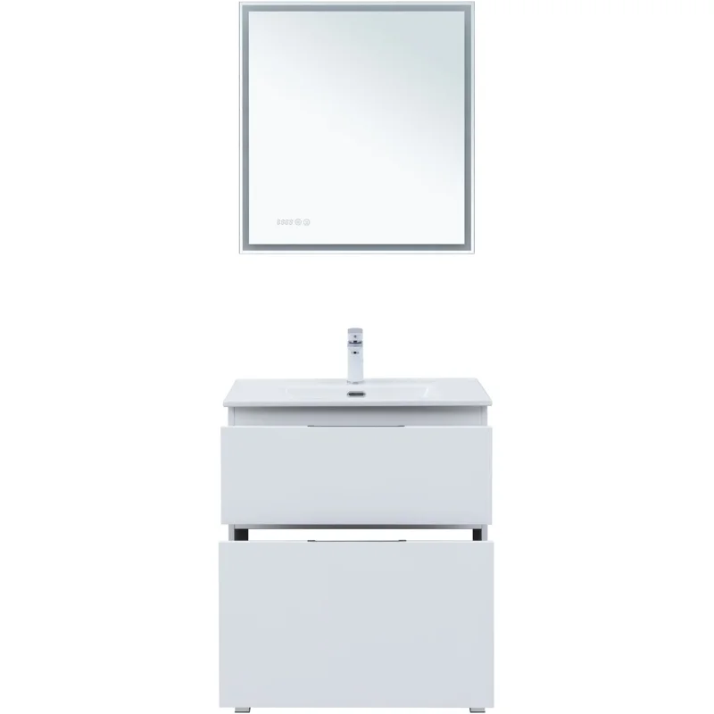 Тумба под раковину Aquanet Алвита New 70 напольная, белый матовый