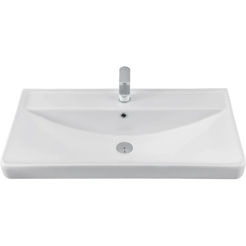 Раковина Aquanet Ирис 90 белая