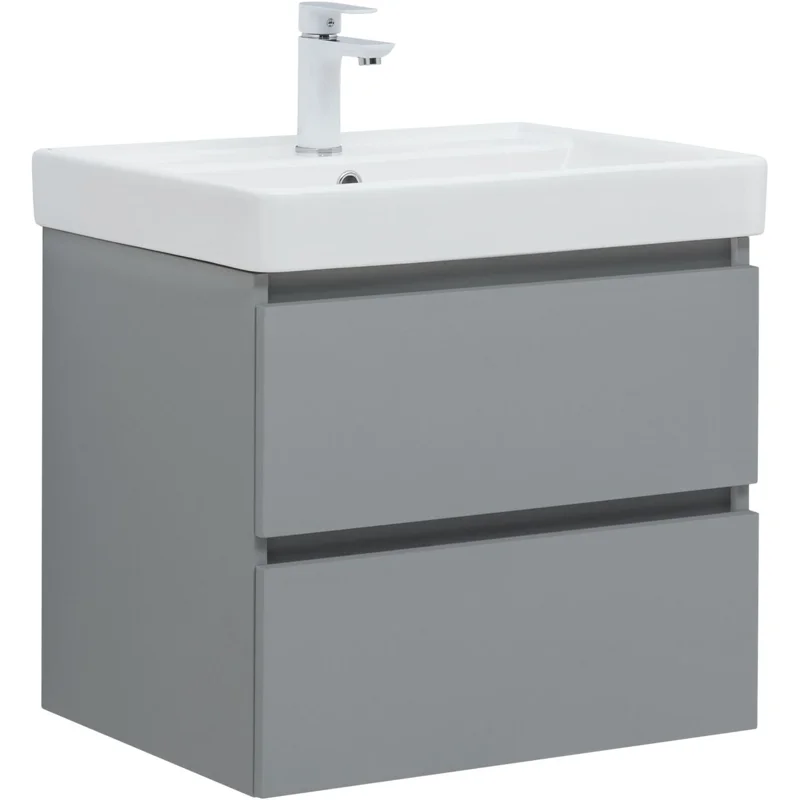 Тумба под раковину Aquanet Вега 2.0 60 мисти грин