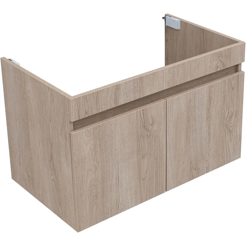 Тумба под раковину Aquanet Оптима 80 дуб светлый