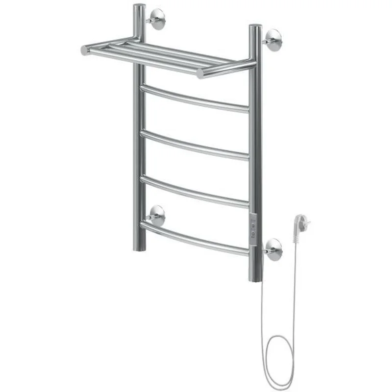 Полотенцесушитель электрический Aquanet Romeo 60х40 Тэн справа, с полкой