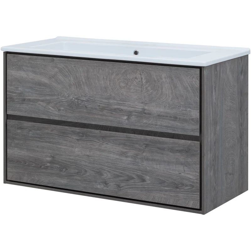 Тумба под раковину Aquanet Милан 105 дуб рошелье