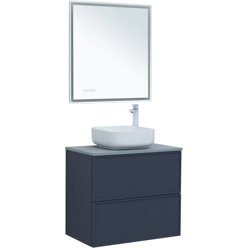 Тумба под раковину Aquanet Арт 75 маренго