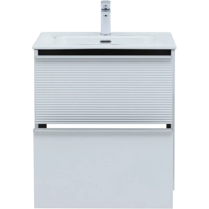 Тумба под раковину Aquanet Вита 60 белый матовый