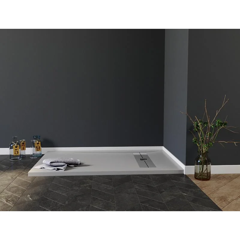 Душевой поддон Aquanet Delight 160х80 серый