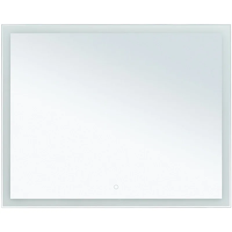 Зеркало Aquanet Гласс 100 белый LED