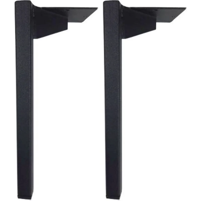 Ножки для мебели Aquanet Nova черный, 2 шт