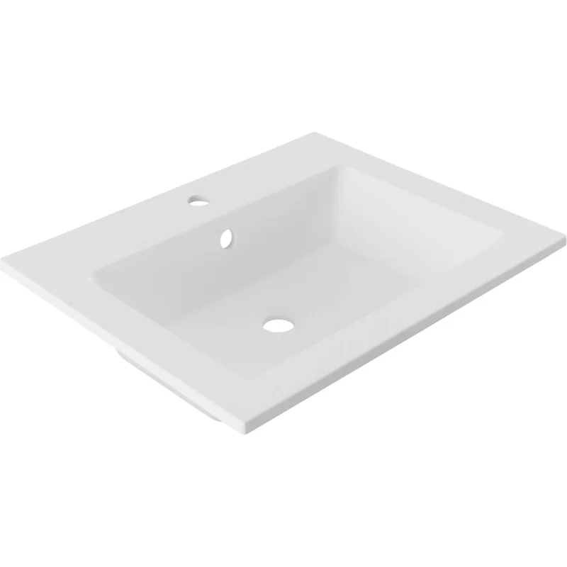 Раковина Aquanet Электра 60 белый матовый