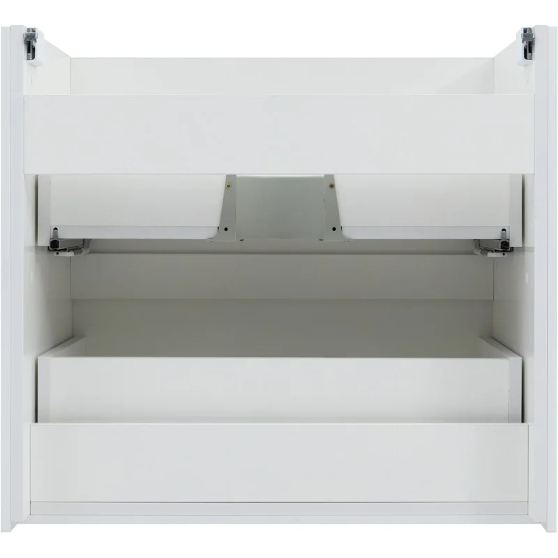 Тумба под раковину Aquanet Милан 70 белый глянец