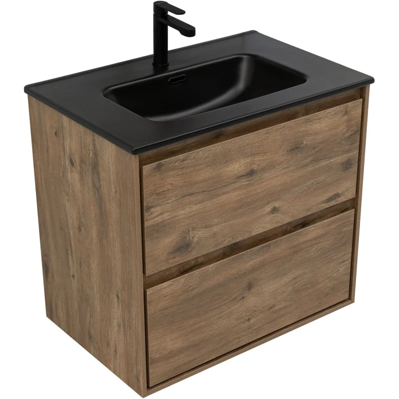 Тумба под раковину Aquanet Милан 70 дуб рустикальный