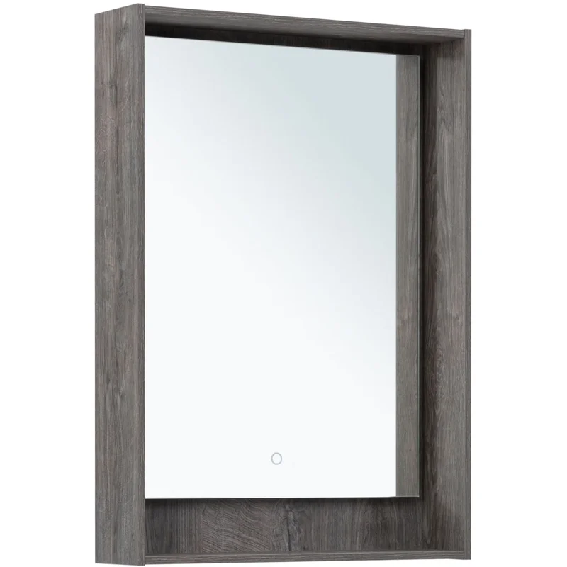 Зеркало Aquanet Милан 60 дуб рошелье