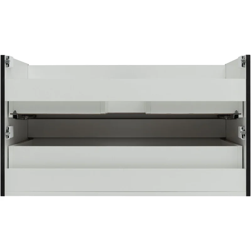 Тумба под раковину Aquanet Вега 2.0 90 черный