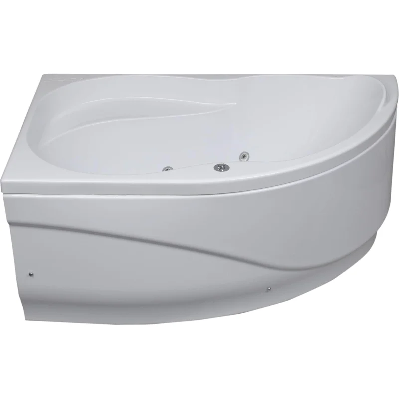 Акриловая ванна Aquanet Graciosa 150x90 L (с каркасом)