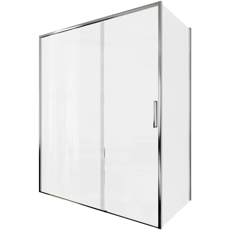 Душевой уголок Aquanet Pleasure Evo 160x100 AE65-160x100-CT профиль хром, прозрачное стекло