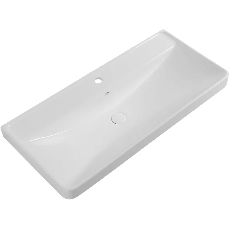 Раковина Aquanet Ирис 100 белая