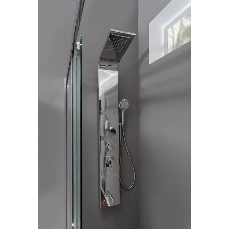 Душевая панель Galaxy Shine с гидромассажем и изливом