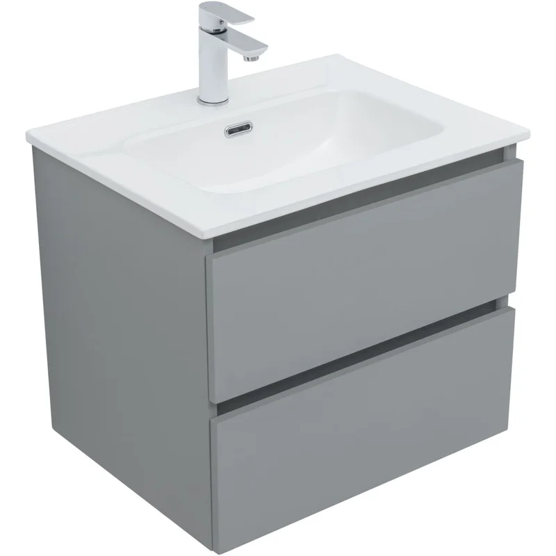 Тумба под раковину Aquanet Вега 2.0 60 мисти грин