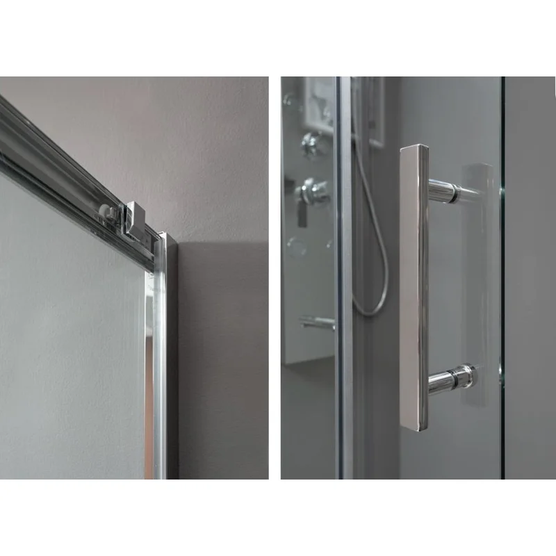 Душевой уголок Aquanet Delta NPE1131 150x80, прозрачное стекло