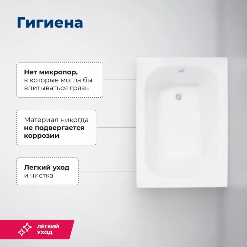 Акриловая ванна Aquanet Seed 100x70 (с каркасом)