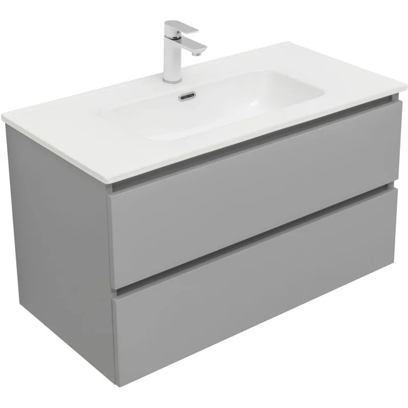 Тумба под раковину Aquanet Вега 2.0 90 мисти грин