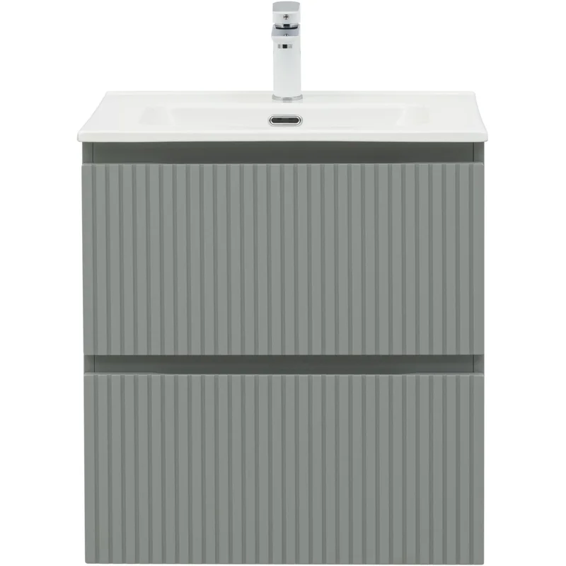 Тумба под раковину Aquanet Джейн (Flat) 60 мисти грин