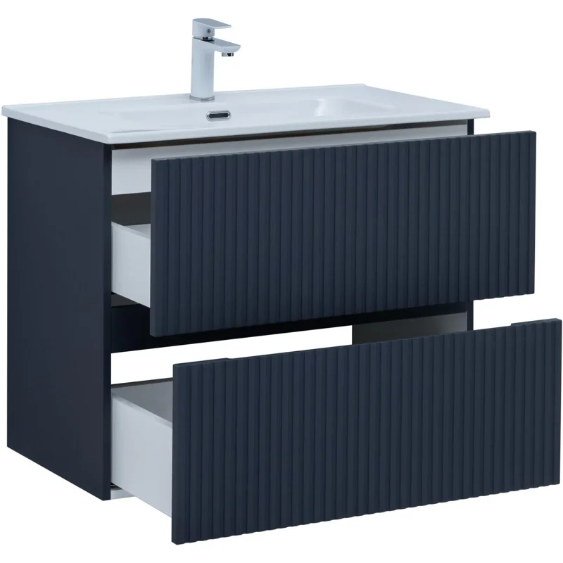 Тумба под раковину Aquanet Джейн 80 маренго