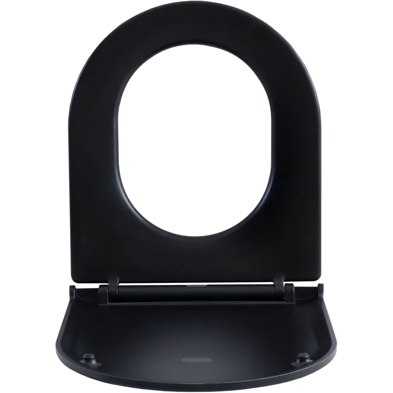 Сиденье для унитаза Aquanet Lake черный матовый
