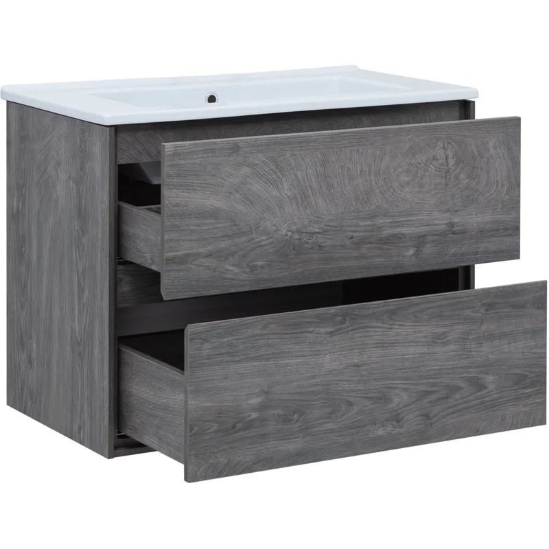 Тумба под раковину Aquanet Милан 85 дуб рошелье