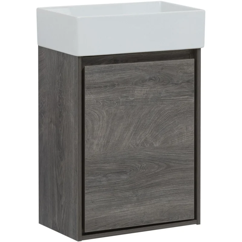 Тумба под раковину Aquanet Милан 45 дуб рошелье