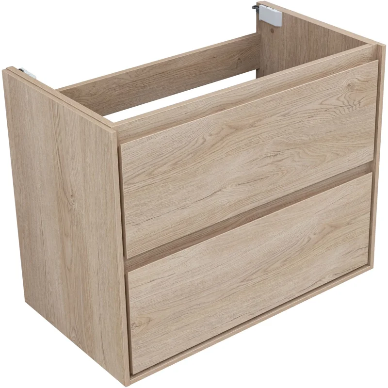 Тумба под раковину Aquanet Милан 80 дуб светлый