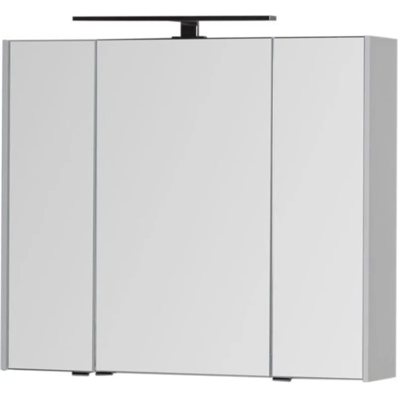 Зеркальный шкаф Aquanet Латина 90 белый