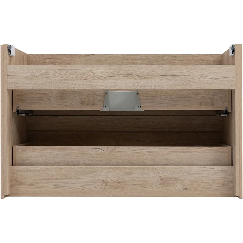 Тумба под раковину Aquanet Милан 100 дуб светлый