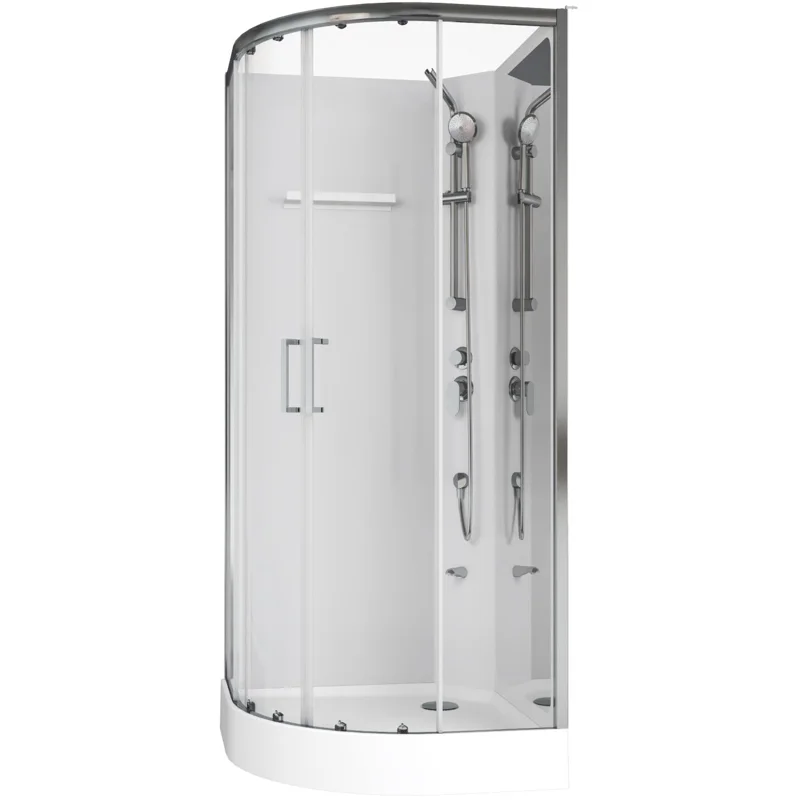 Душевая кабина Aquanet Passion R 2.0 90x90, прозрачное стекло