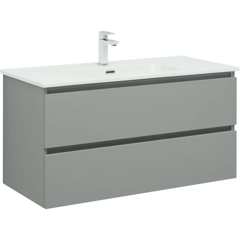 Тумба под раковину Aquanet Вега 2.0 100 мисти грин