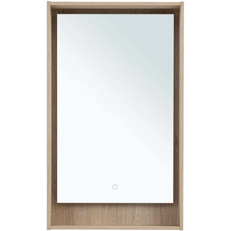 Зеркало Aquanet Милан 50 дуб светлый