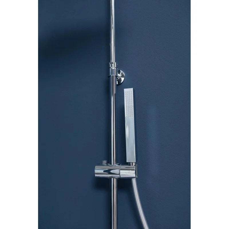 Душевая стойка Aquanet Pragmatic S AF430-70-S-C, с полочкой