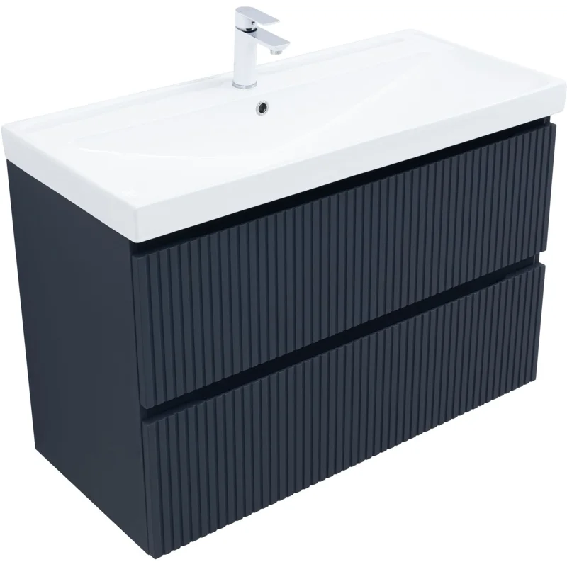 Тумба под раковину Aquanet Джейн (Flat) 100 маренго