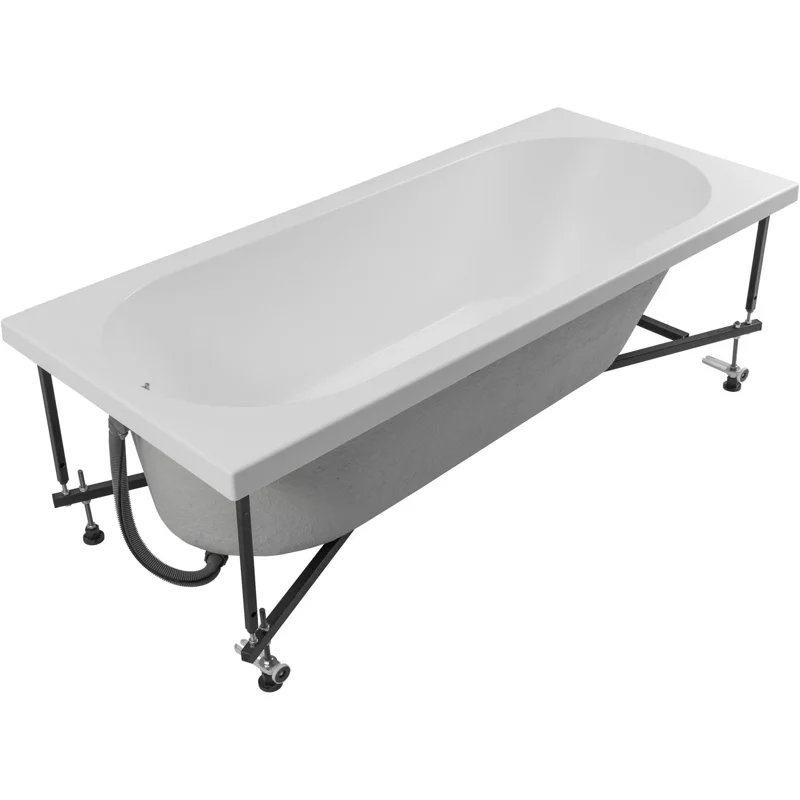 Акриловая ванна Aquanet Lotos 180x80 (с каркасом)