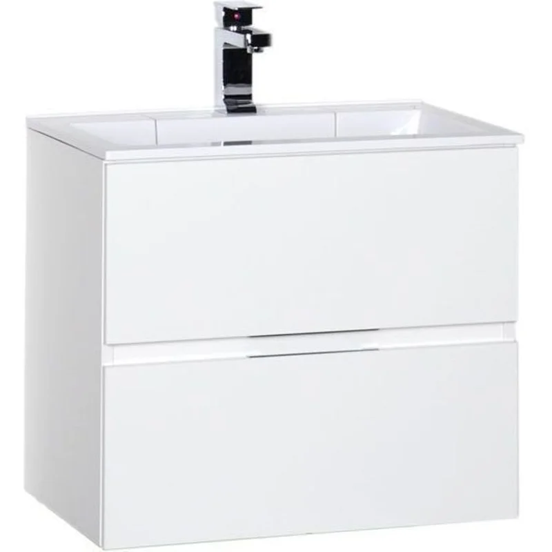Тумба с раковиной Aquanet Алвита 60 белый