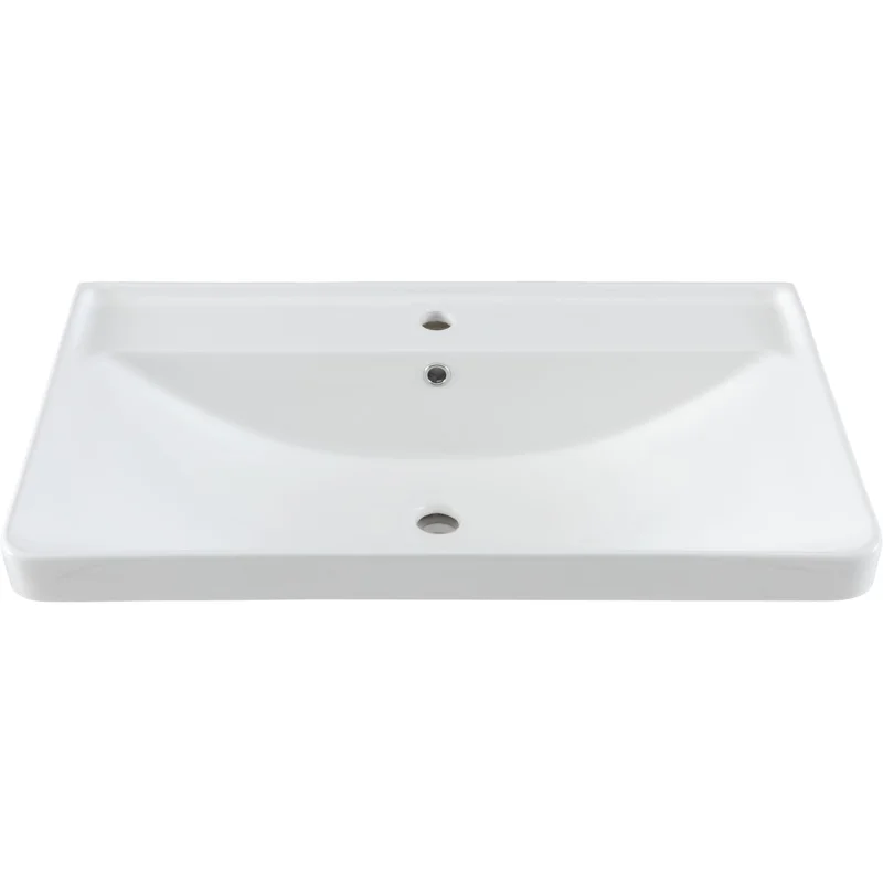 Раковина Aquanet Ирис 80 белая