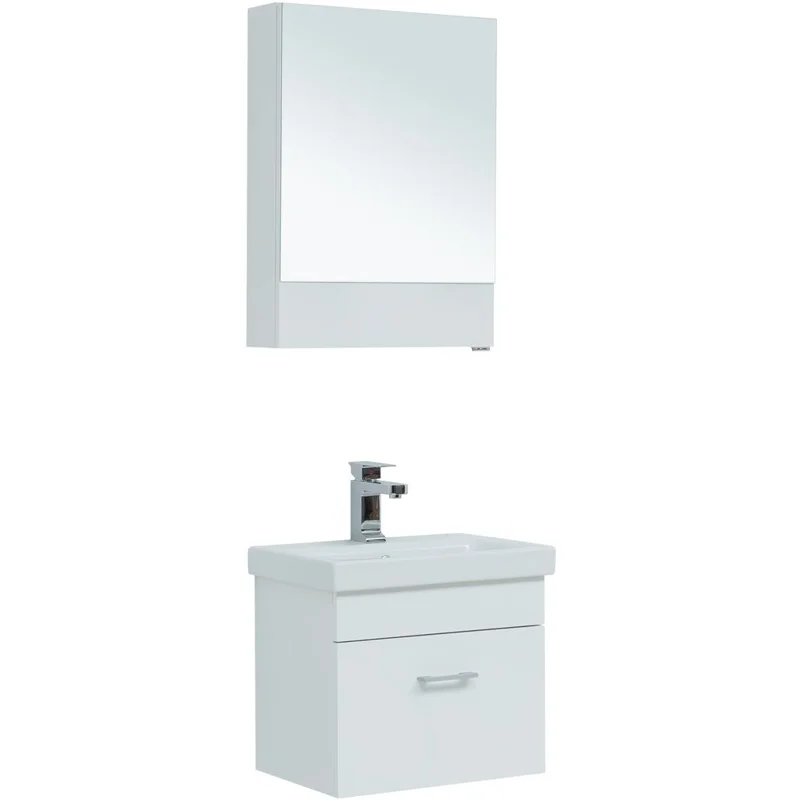 Тумба под раковину Aquanet Нота 50 (Moduo Slim) белый