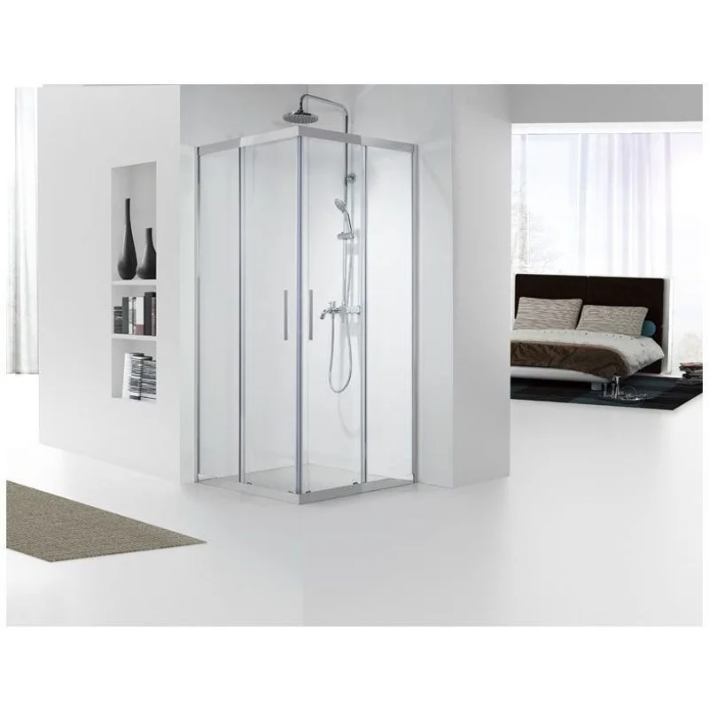 Душевой уголок Aquanet Delta Cube NPE1142 90x90, прозрачное стекло