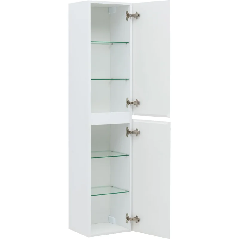 Пенал Aquanet Эмбер 35 белый матовый