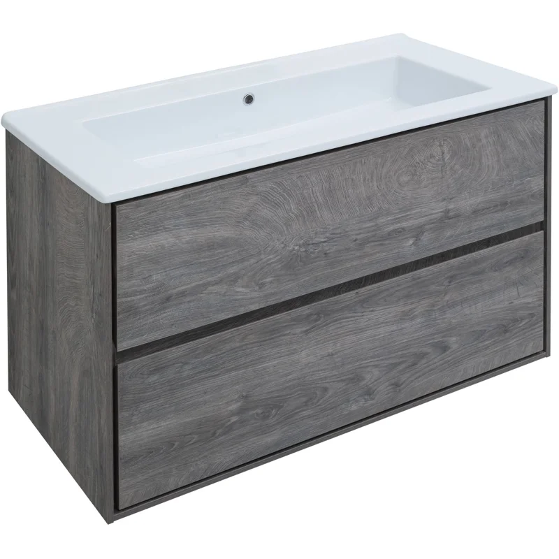 Тумба под раковину Aquanet Милан 105 дуб рошелье